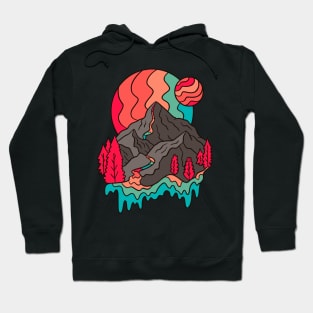 Rainbow Mountain Hoodie